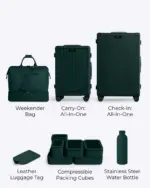 NOBL Bundle 6.0 Travel Carry on Luggage, Zipperless Aluminum Frame, TSA Locks - Image 2