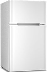 Antarctic Star Mini Fridge with Freezer, Double Door Compact Refrigerator, Adjustable Thermostat, Small Fridge for Bedroom Office Dorm Apartment,2.45 Cu.Ft - Image 9