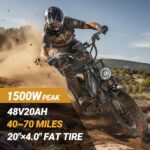 VOLTVOGUE ALL-TERRAIN X | Electric ebike | Full Suspension | Peak 1500w Motor - Image 3