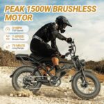 VOLTVOGUE ALL-TERRAIN X | Electric ebike | Full Suspension | Peak 1500w Motor - Image 8