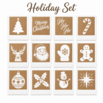 CoffeePrint + 4 Stencil Set